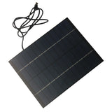 6W 12V panel front with cable