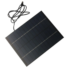 6W 12V panel front with cable