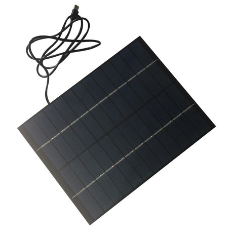 6W 12V panel front with cable