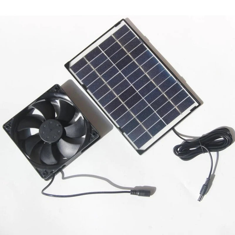 Panel, single fan and cable shown separately