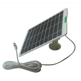 Black 5W panel with cable