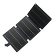 Blue 12W three-fold panel open