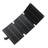 Blue 12W three-fold panel open