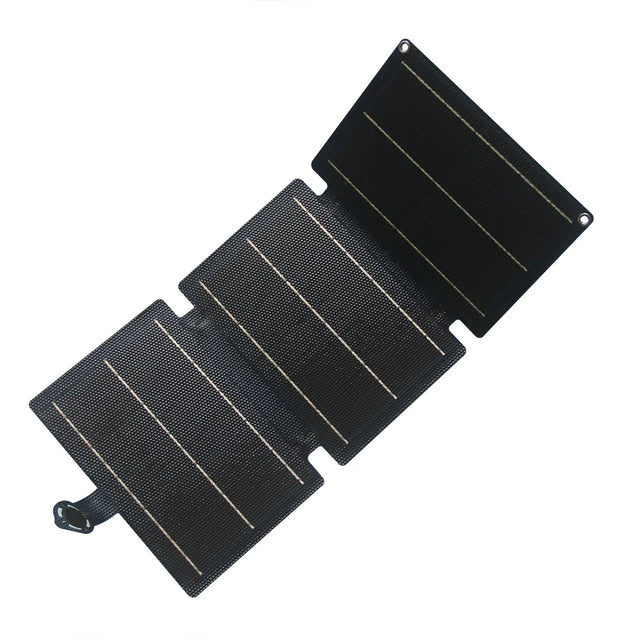 Blue 12W three-fold panel open