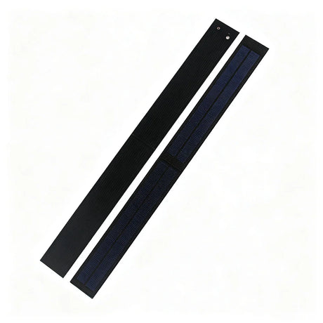 Front and rear faces of the 500 × 40mm strip