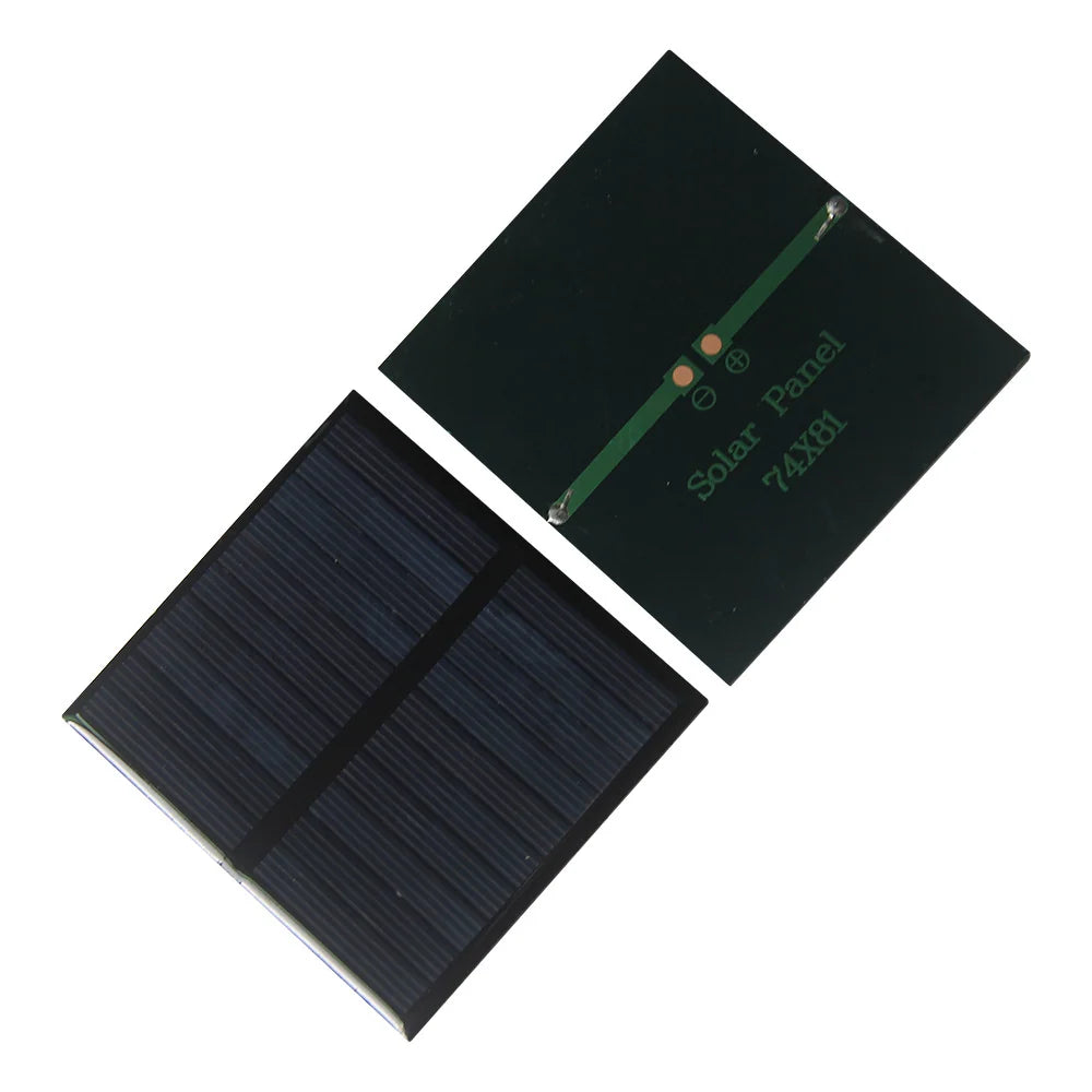 Front and back of epoxy panel