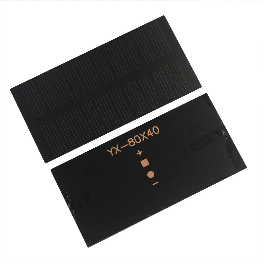 Front and rear of 80 × 40mm module