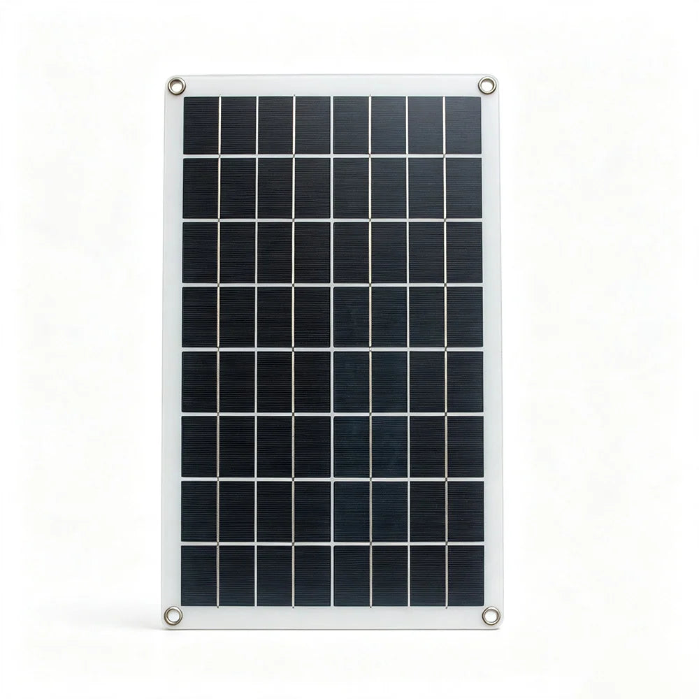 Front of 16W polycrystalline panel