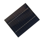 Front of 2W polycrystalline panel