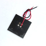 Rear wiring and polarity markings