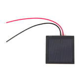 Square module with extended wire leads