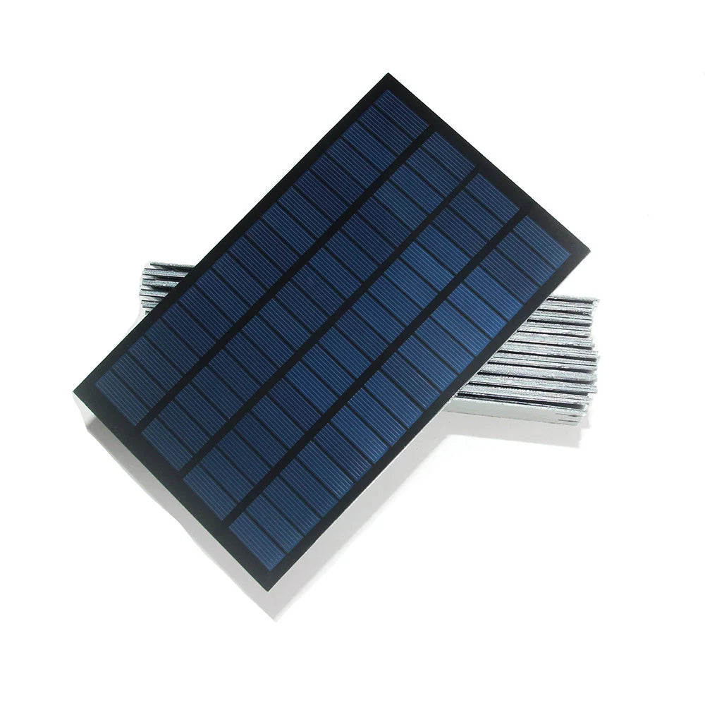 Polycrystalline panel in stack