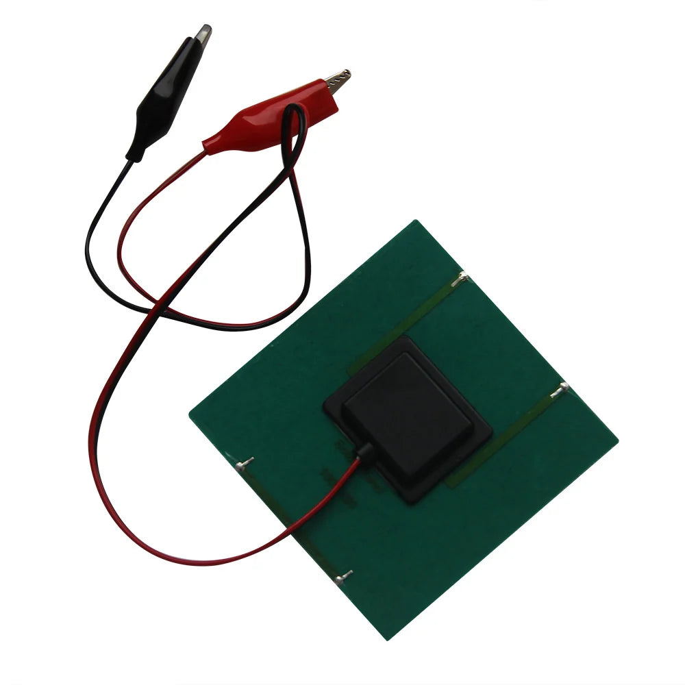 Rear junction box and red black leads