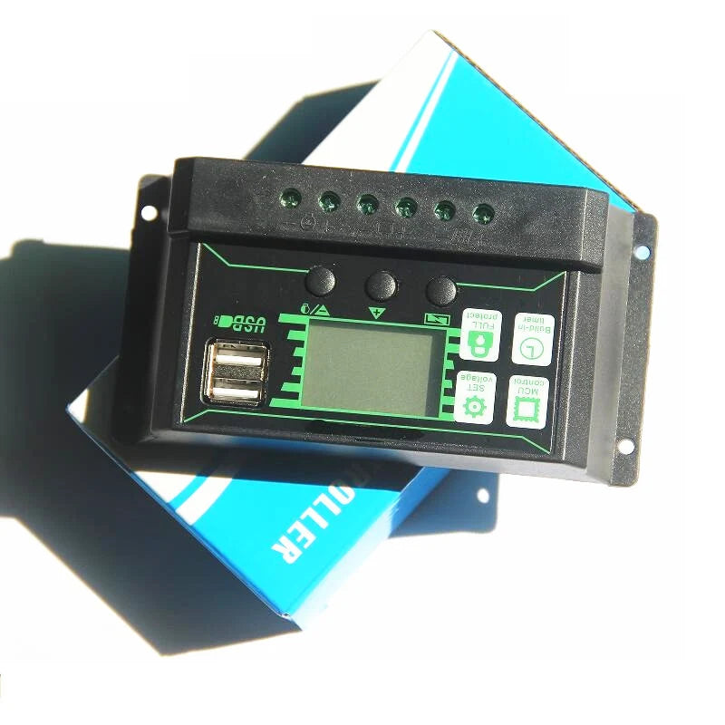 Rear of controller housing