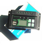 Rear of controller housing