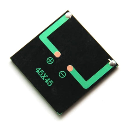 Rear pads marked 45 × 45mm