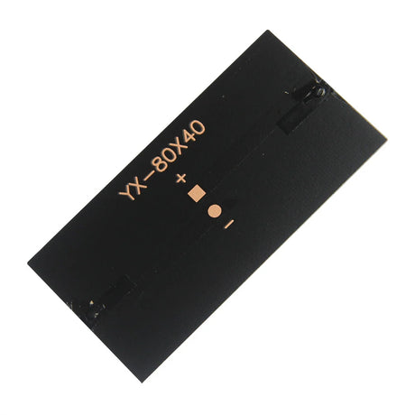 Rear pads marked 80 × 40mm