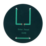 Rear pads of circular board