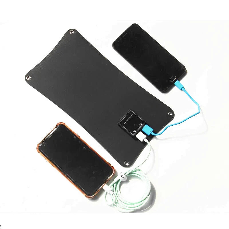 Rear USB output housing and phones