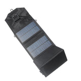 Six-fold solar charger front