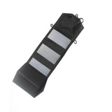 Unfolded six-panel solar charger