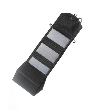 Unfolded six-panel solar charger