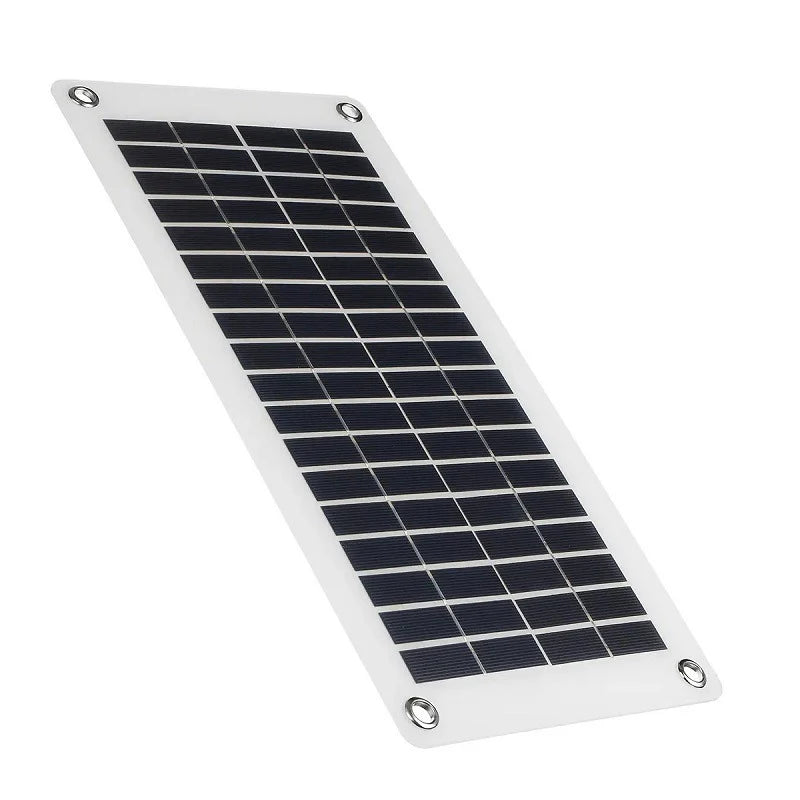 18V polycrystalline panel with corner eyelets