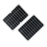 Two cell arrangements of the white 5W panel; one panel per purchase