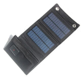 Partly folded 6W solar charger