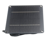 Square monocrystalline solar panel front
