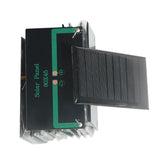 Stacked 0.5W solar panels