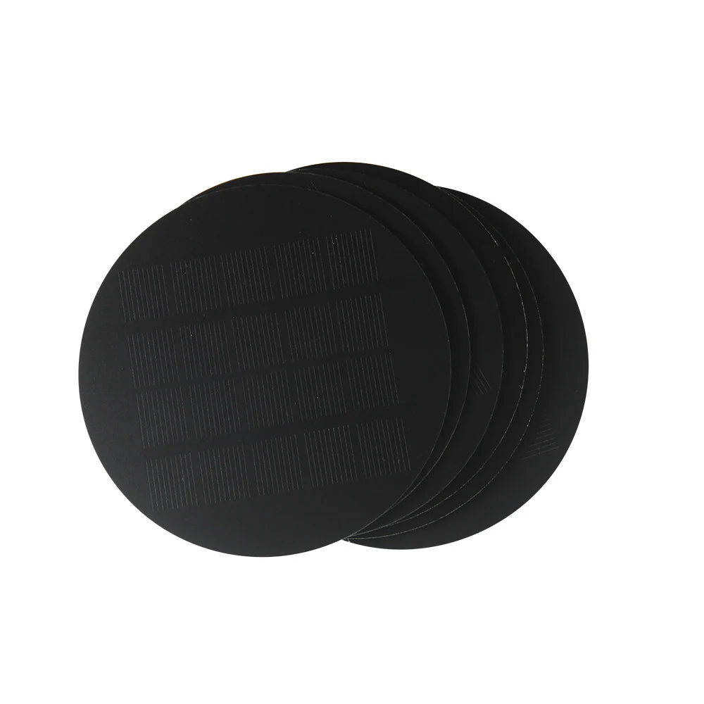 Stacked round mini panels