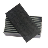 Stacked slim monocrystalline panels