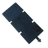 Three-fold charger partially closed
