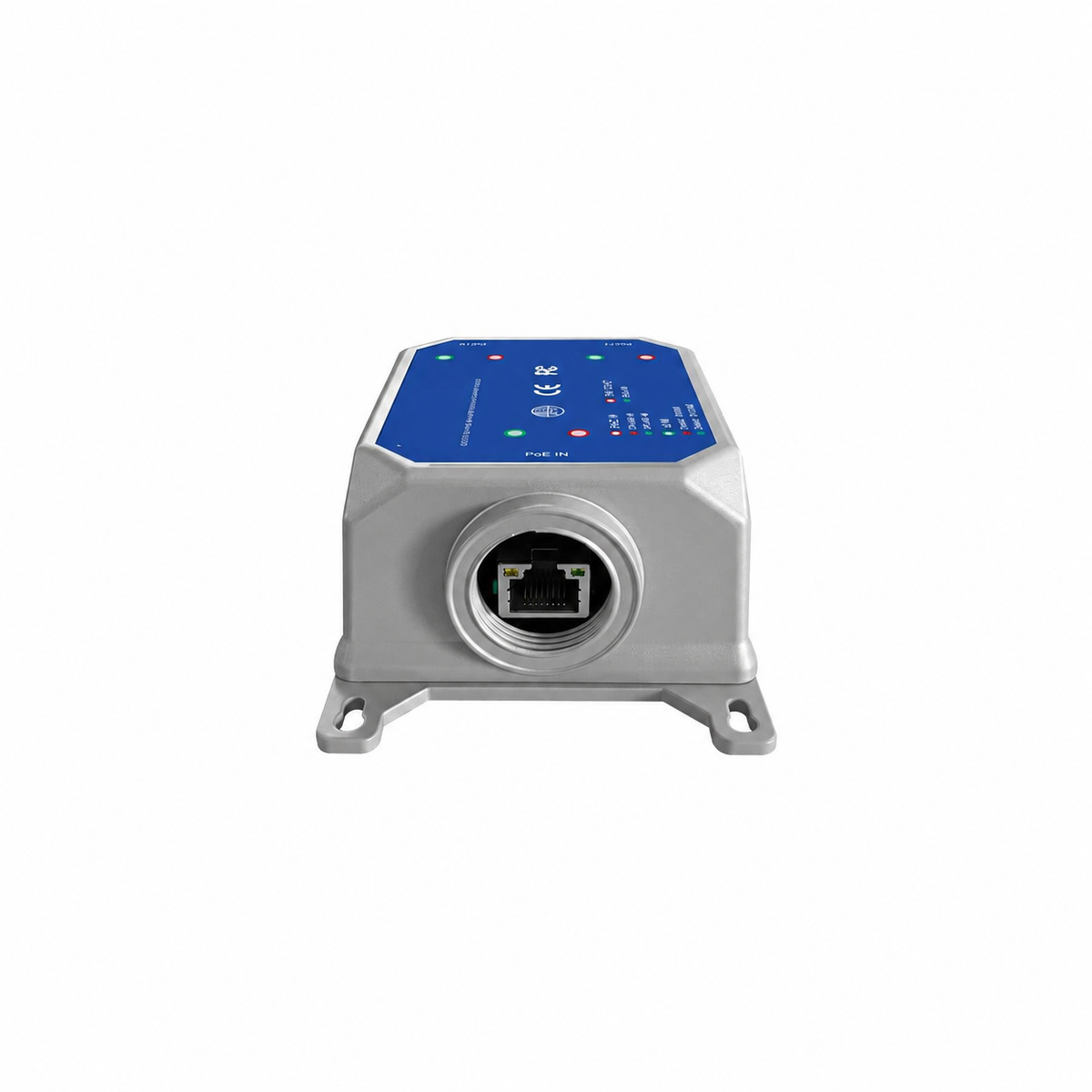 Input port on the outdoor 1-to-2 PoE extender