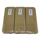 Packaging for 1/3-cut 125 mm cells, three labeled cartons.