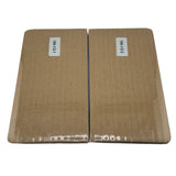 Packaging for 1/2-cut 166 mm cells, two labeled cartons.