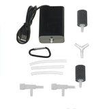 Air pump, two air stones, tubes and connectors