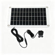 10W 12V Solar Fountain Pump Kit with 3m DC Cable - pump overview view