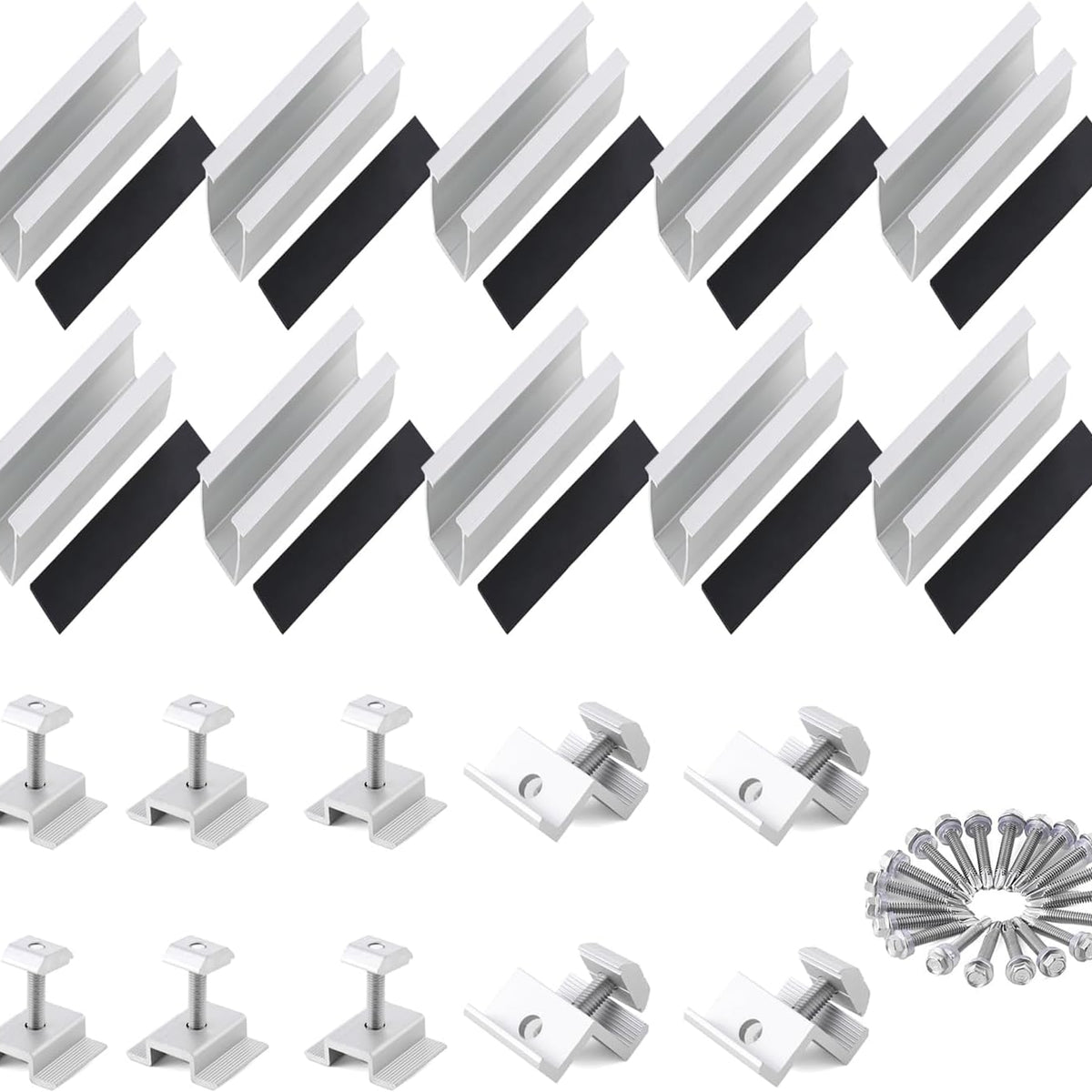 Solar Panel Mounting Brackets for 4 Panels | LinkSolar