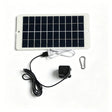 4.5W solar panel, USB pump and carabiner