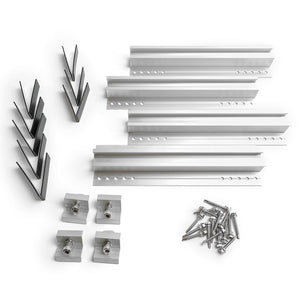 Solar Panel Mount 11.81″ Trapezoidal Rails Kit